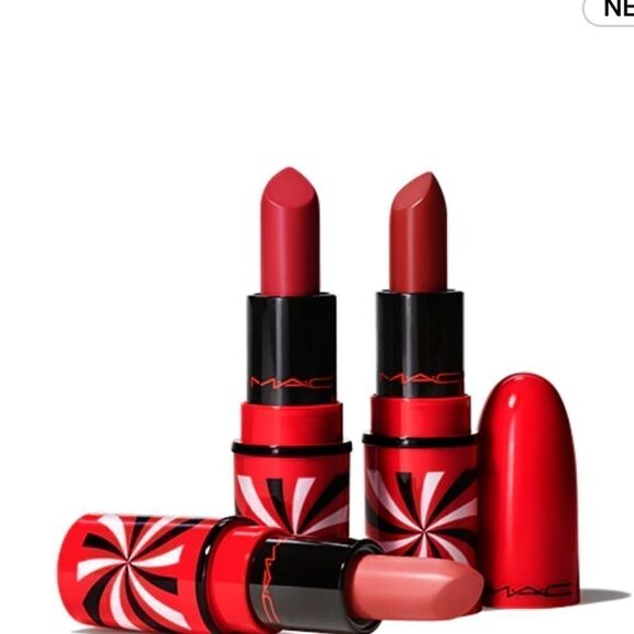 MAC Lipstick TRIO neutral size mini plus Ipsy bag - Picture 1 of 16